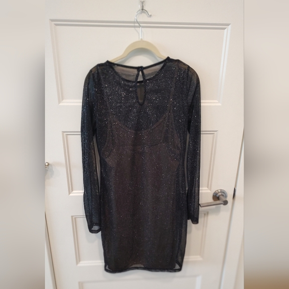 🆕Forever 21 Sparklingly Sheer Minidress - Picture 7 of 9